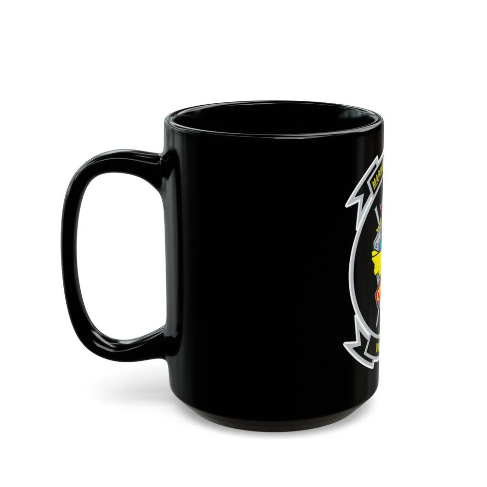 VMFT 401 (USMC) Black Coffee Mug-Go Mug Yourself