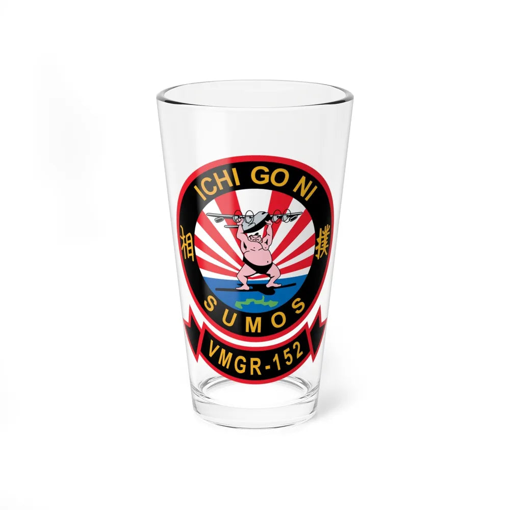 VMGR 152 Sumos ICHI GO NI (U.S. Navy) Pint Glass 16oz-16oz-Go Mug Yourself