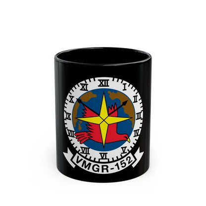 VMGR 152 (USMC) Black Coffee Mug-11oz-Go Mug Yourself