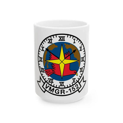 VMGR 152 (USMC) White Coffee Mug 15oz - Go Mug Yourself