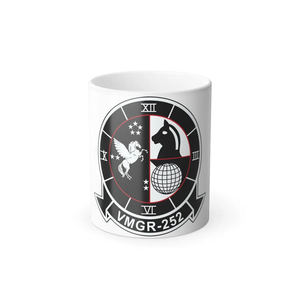 VMGR 252 (USMC) Color Changing Mug 11oz-11oz-Go Mug Yourself