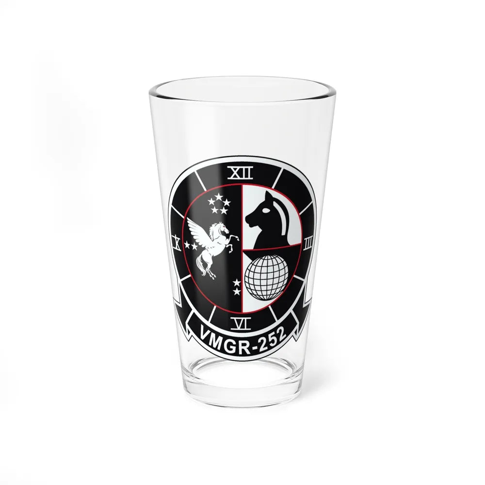 VMGR 252 (USMC) Pint Glass 16oz-16oz-Go Mug Yourself