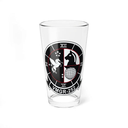 VMGR 252 (USMC) Pint Glass 16oz 16oz - Go Mug Yourself