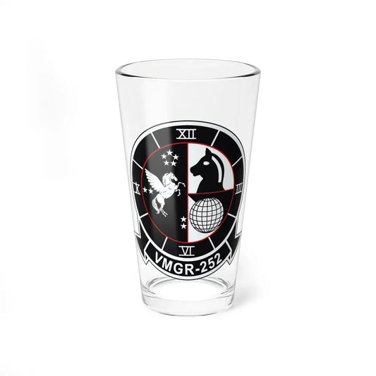 VMGR 252 (USMC) Pint Glass 16oz 16oz - Go Mug Yourself