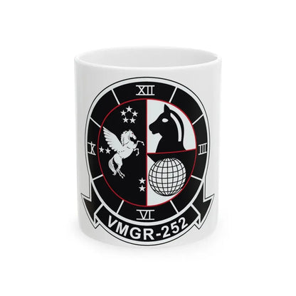 VMGR 252 (USMC) White Coffee Mug 11oz - Go Mug Yourself