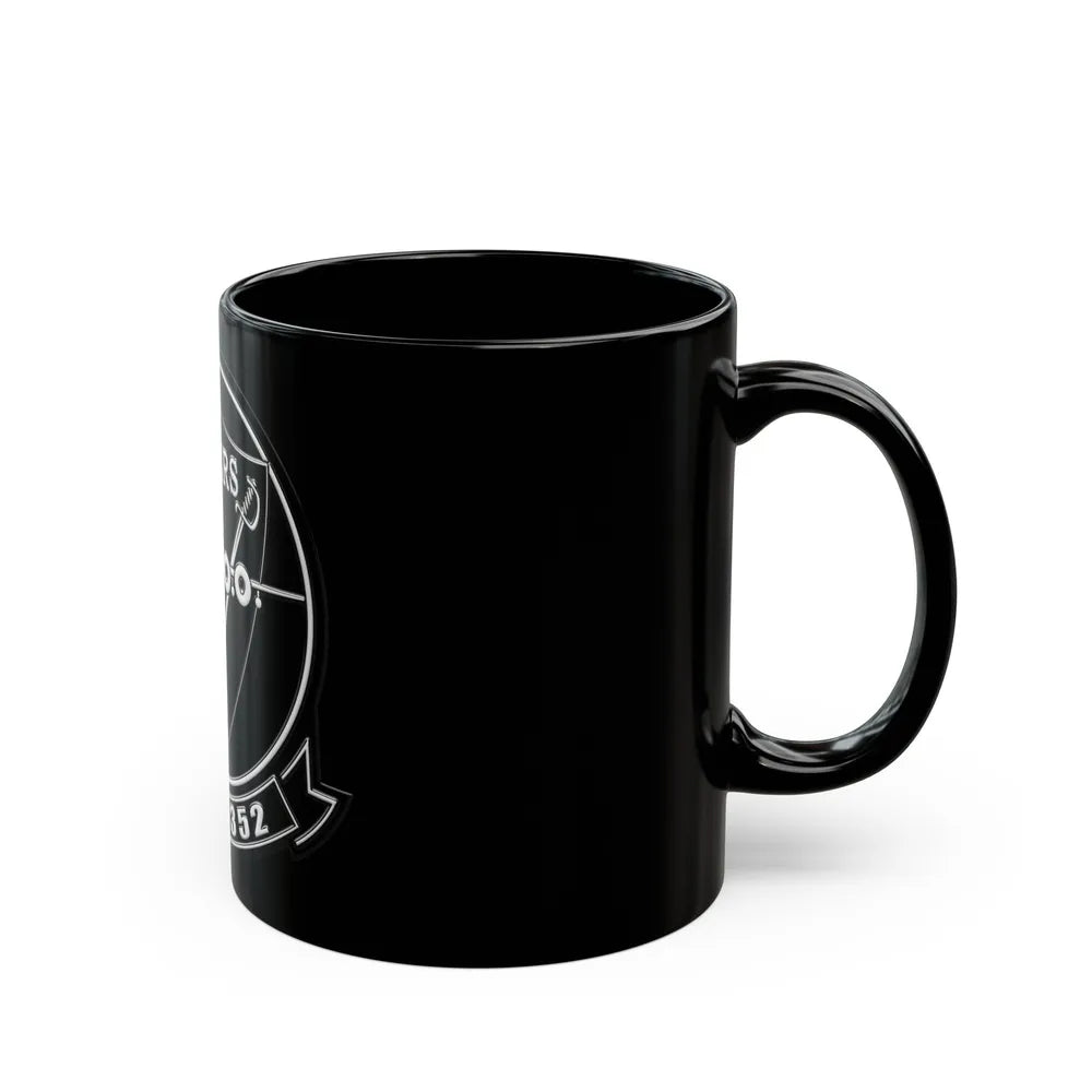 VMGR 352 Raiders (USMC) Black Coffee Mug-Go Mug Yourself