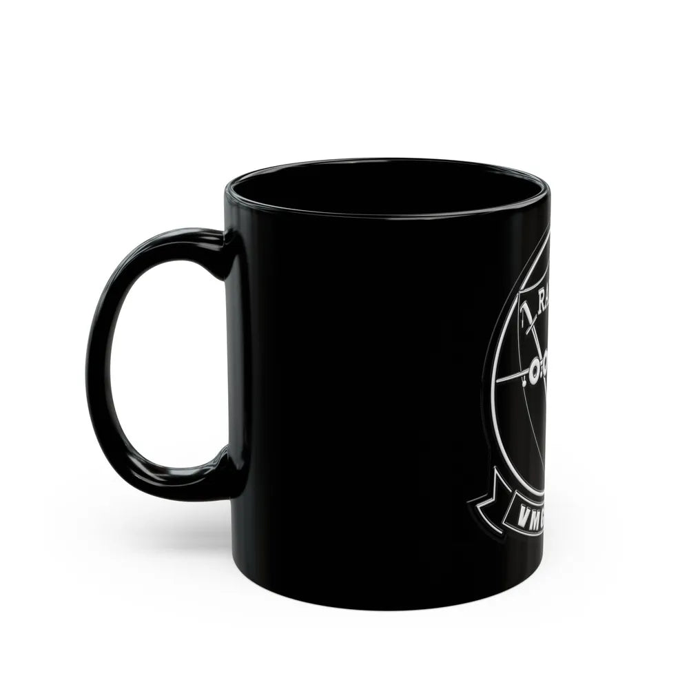 VMGR 352 Raiders (USMC) Black Coffee Mug-Go Mug Yourself