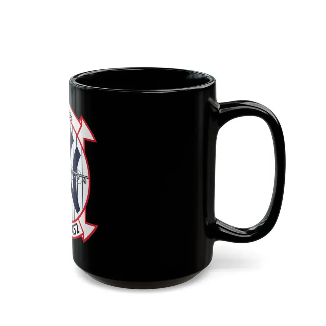 VMGR 452 (USMC) Black Coffee Mug - Go Mug Yourself