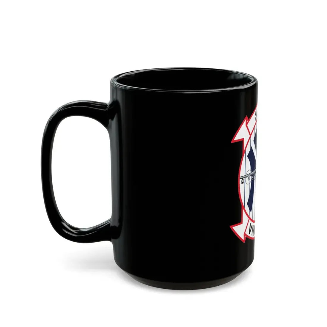 VMGR 452 (USMC) Black Coffee Mug - Go Mug Yourself