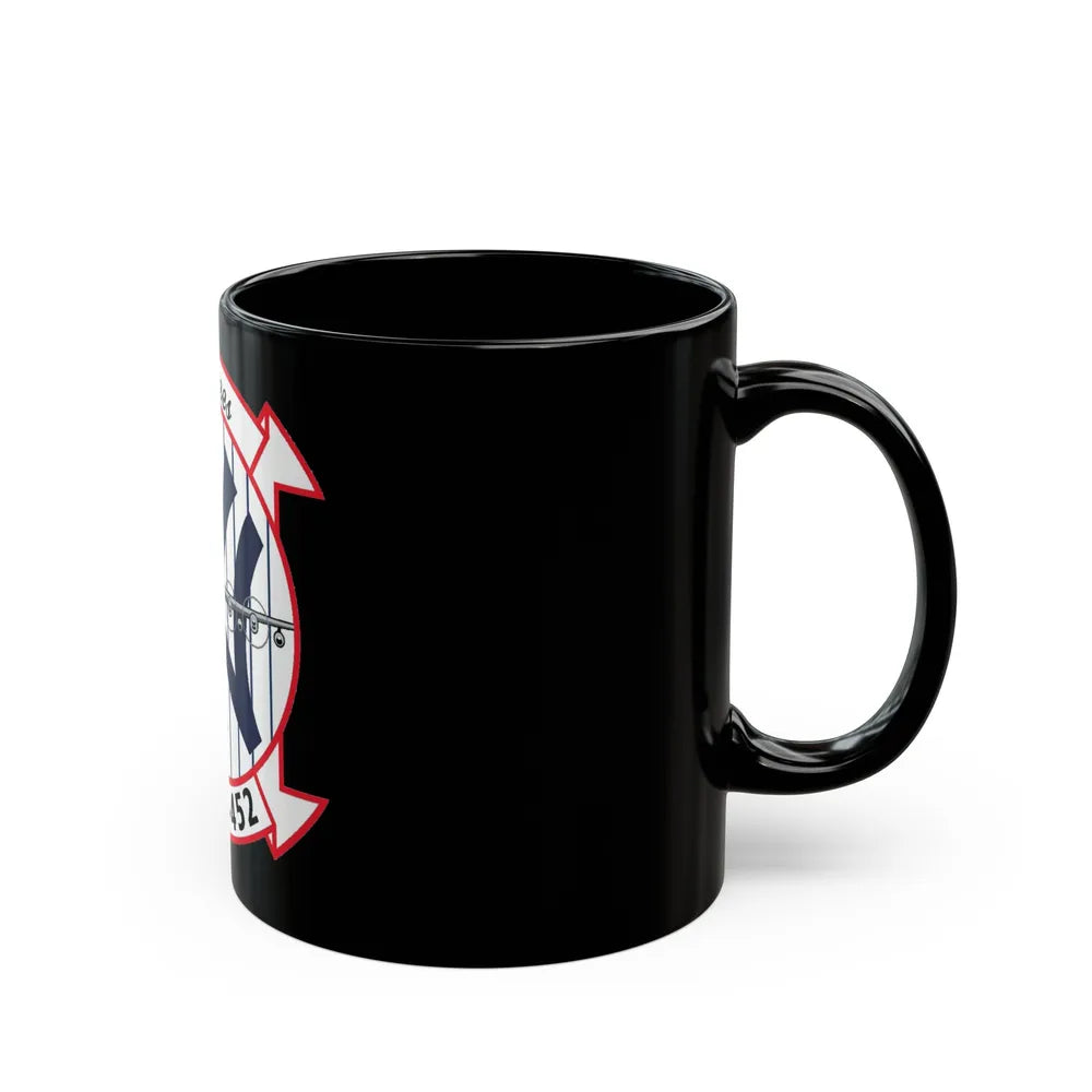 VMGR 452 (USMC) Black Coffee Mug-Go Mug Yourself