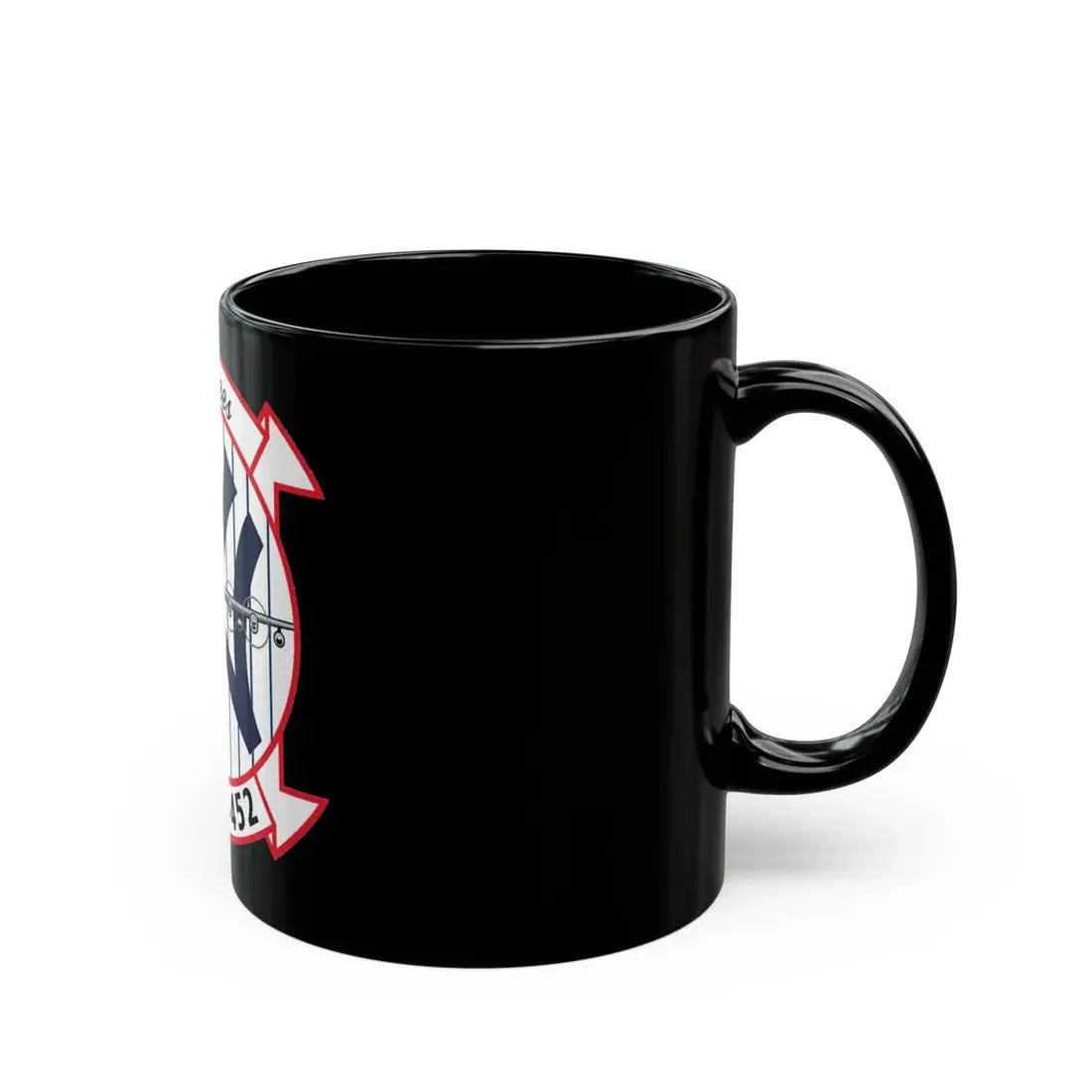 VMGR 452 (USMC) Black Coffee Mug - Go Mug Yourself