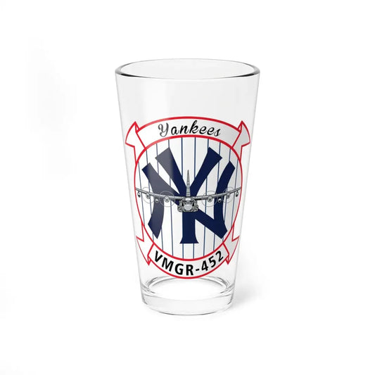 VMGR 452 (USMC) Pint Glass 16oz 16oz - Go Mug Yourself
