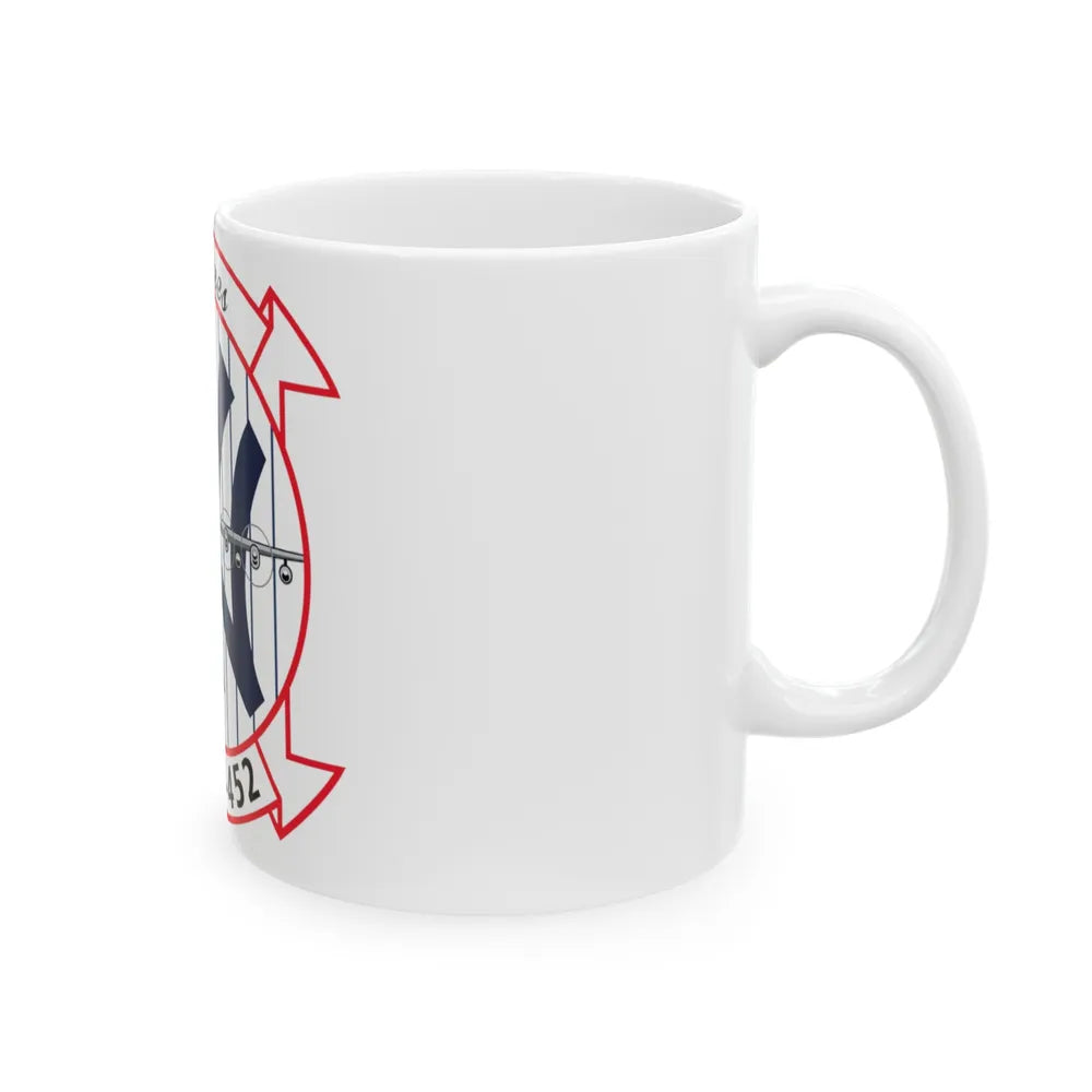 VMGR 452 (USMC) White Coffee Mug-Go Mug Yourself