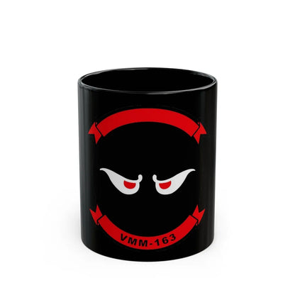 VMM 163 Marine Medium Tiltrotor Squadron 163 (USMC) Black Coffee Mug-11oz-Go Mug Yourself