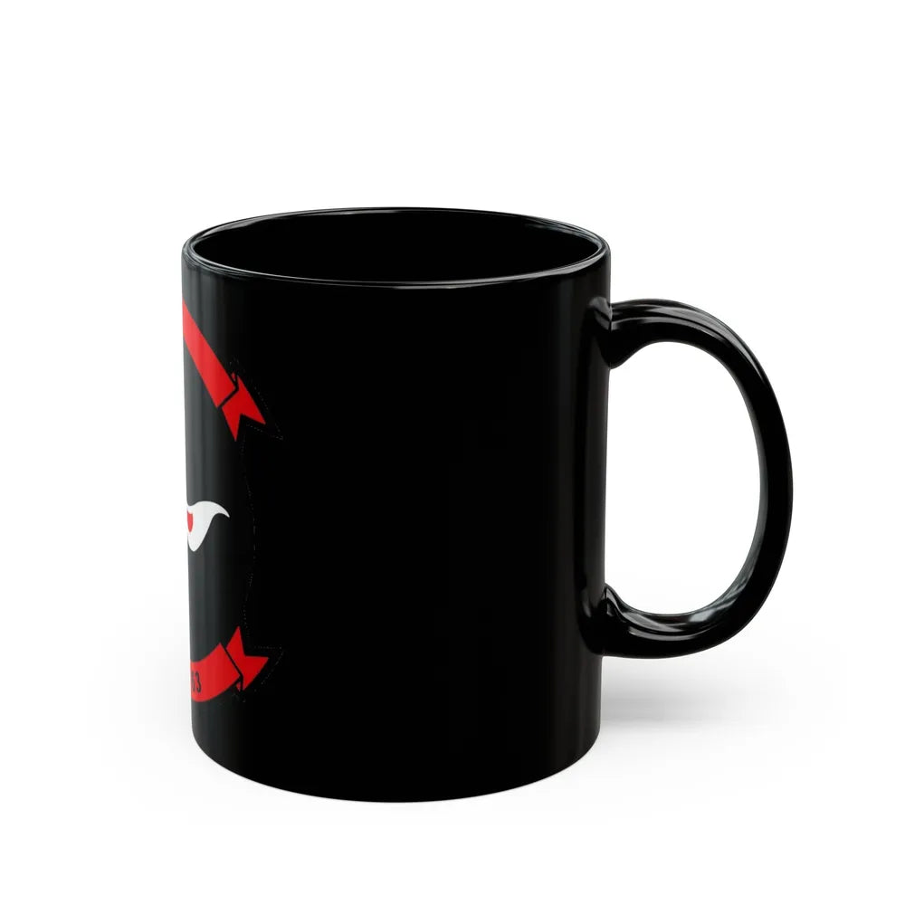 VMM 163 Marine Medium Tiltrotor Squadron 163 (USMC) Black Coffee Mug-Go Mug Yourself