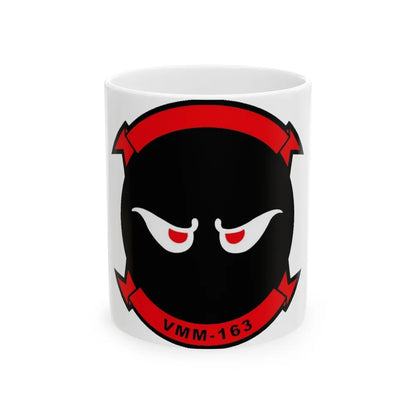 VMM 163 Marine Medium Tiltrotor Squadron 163 (USMC) White Coffee Mug-11oz-Go Mug Yourself