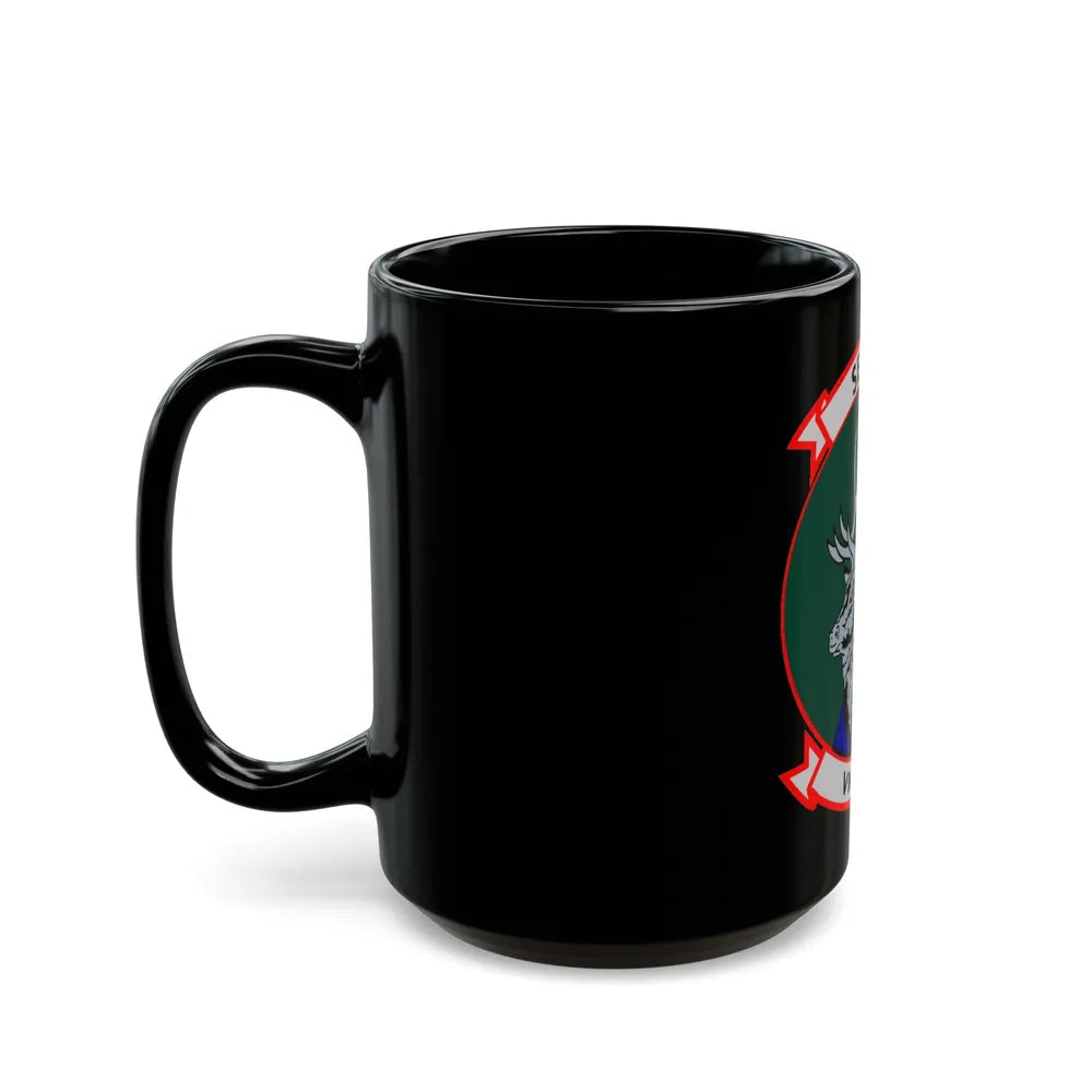 VMM 166 Marine Medium Tiltrotor Squadron 166 (USMC) Black Coffee Mug-Go Mug Yourself