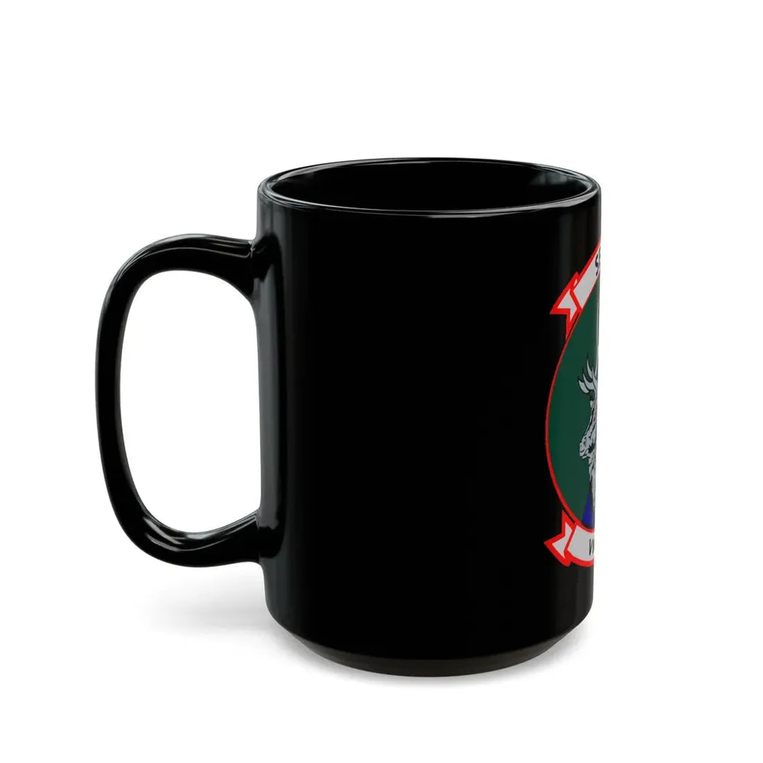 VMM 166 Marine Medium Tiltrotor Squadron 166 (USMC) Black Coffee Mug - Go Mug Yourself