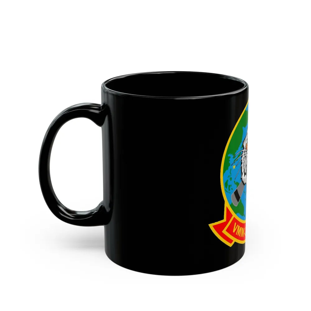 VMM 262 Marine Medium Tiltrotor Squadron 262 (USMC) Black Coffee Mug-Go Mug Yourself