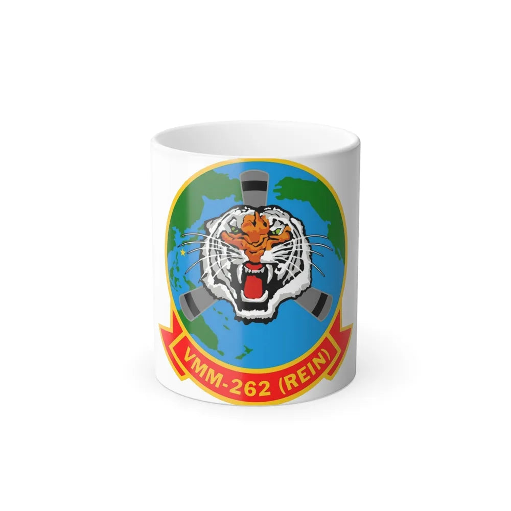 VMM 262 Marine Medium Tiltrotor Squadron 262 (USMC) Color Changing Mug 11oz-11oz-Go Mug Yourself