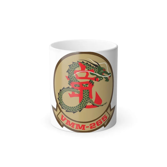 VMM 265 Marine Medium Tiltrotor Squadron 265 (USMC) Color Changing Mug 11oz-11oz-Go Mug Yourself