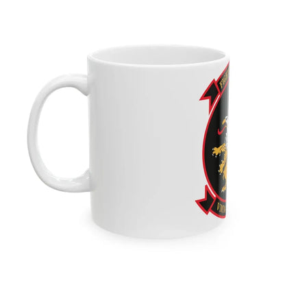 VMM 266 REIN Fighting Griffins (USMC) White Coffee Mug - Go Mug Yourself