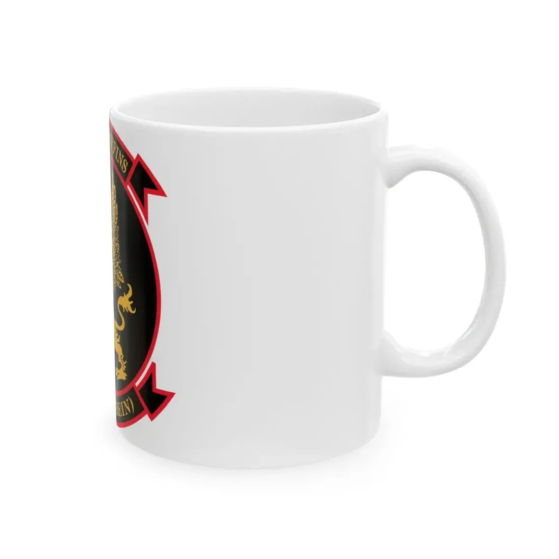 VMM 266 REIN Fighting Griffins (USMC) White Coffee Mug - Go Mug Yourself