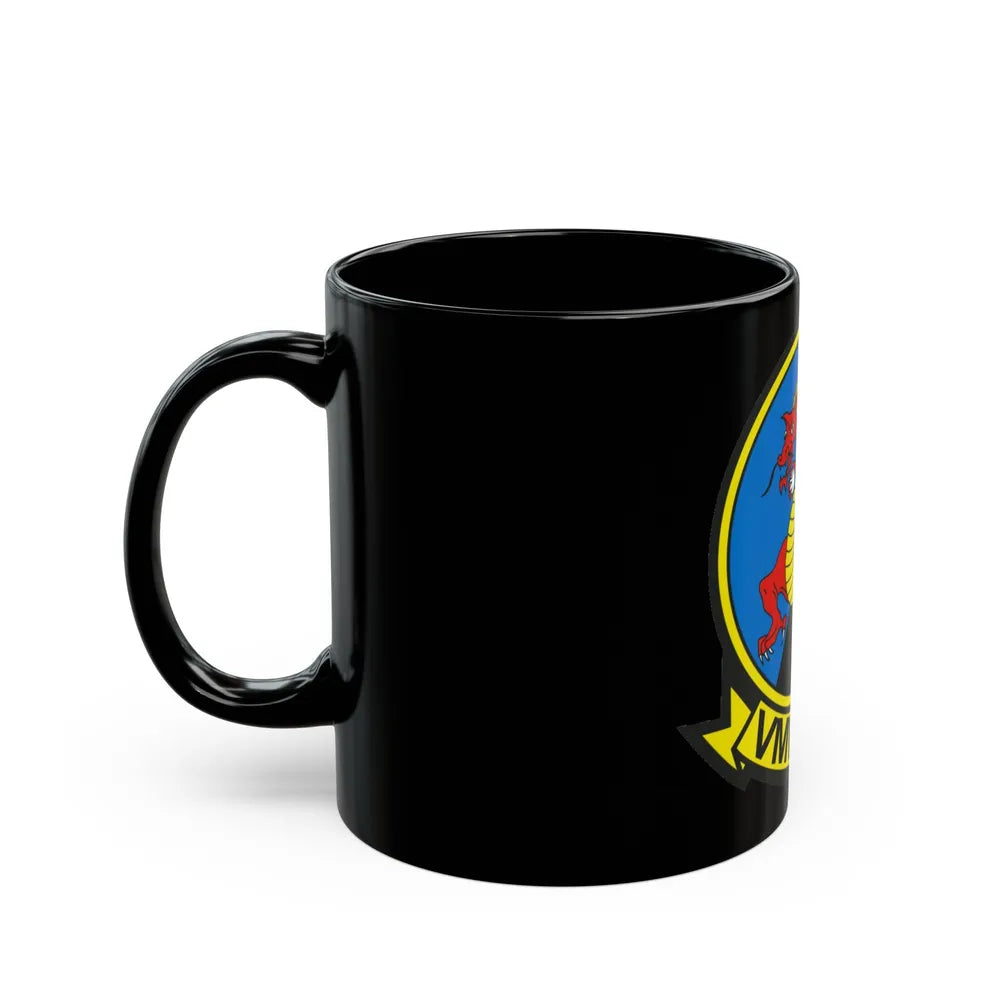 VMM 268 Marine Medium Tiltrotor Squadron 268 (USMC) Black Coffee Mug-Go Mug Yourself