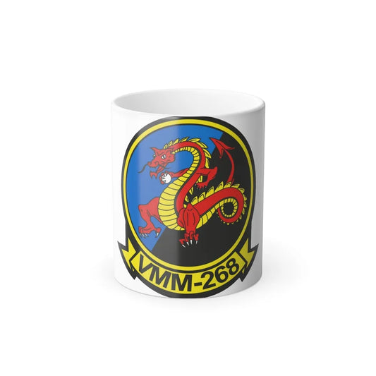 VMM 268 Marine Medium Tiltrotor Squadron 268 (USMC) Color Changing Mug 11oz-11oz-Go Mug Yourself