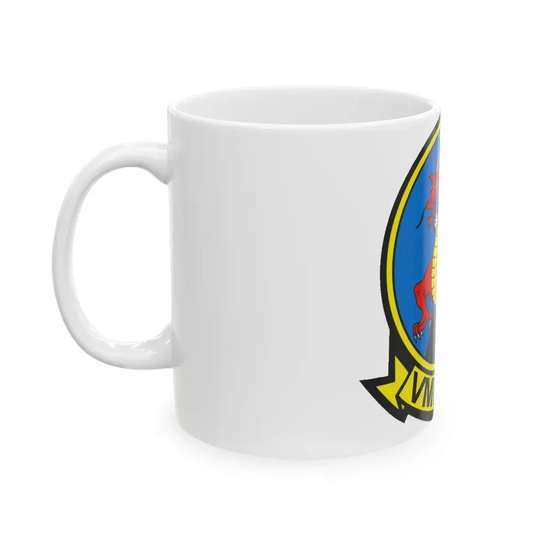 VMM 268 Marine Medium Tiltrotor Squadron 268 (USMC) White Coffee Mug - Go Mug Yourself