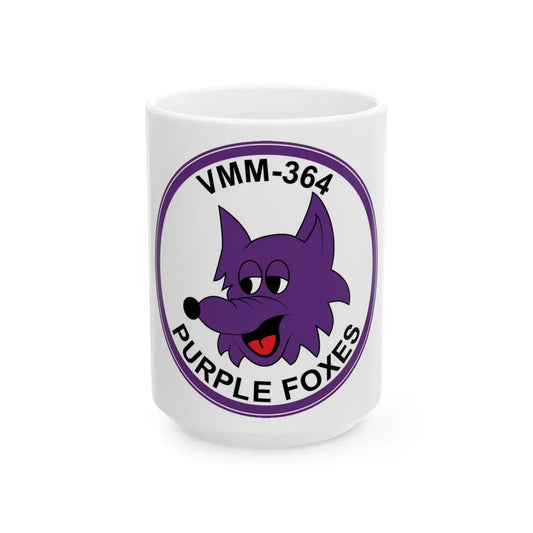 VMM 364 Marine Medium Tiltrotor Squadron 364 (USMC) White Coffee Mug-15oz-Go Mug Yourself