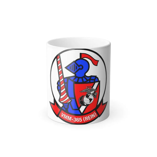 VMM 365 Marine Medium Tiltrotor Squadron 365 (USMC) Color Changing Mug 11oz-11oz-Go Mug Yourself