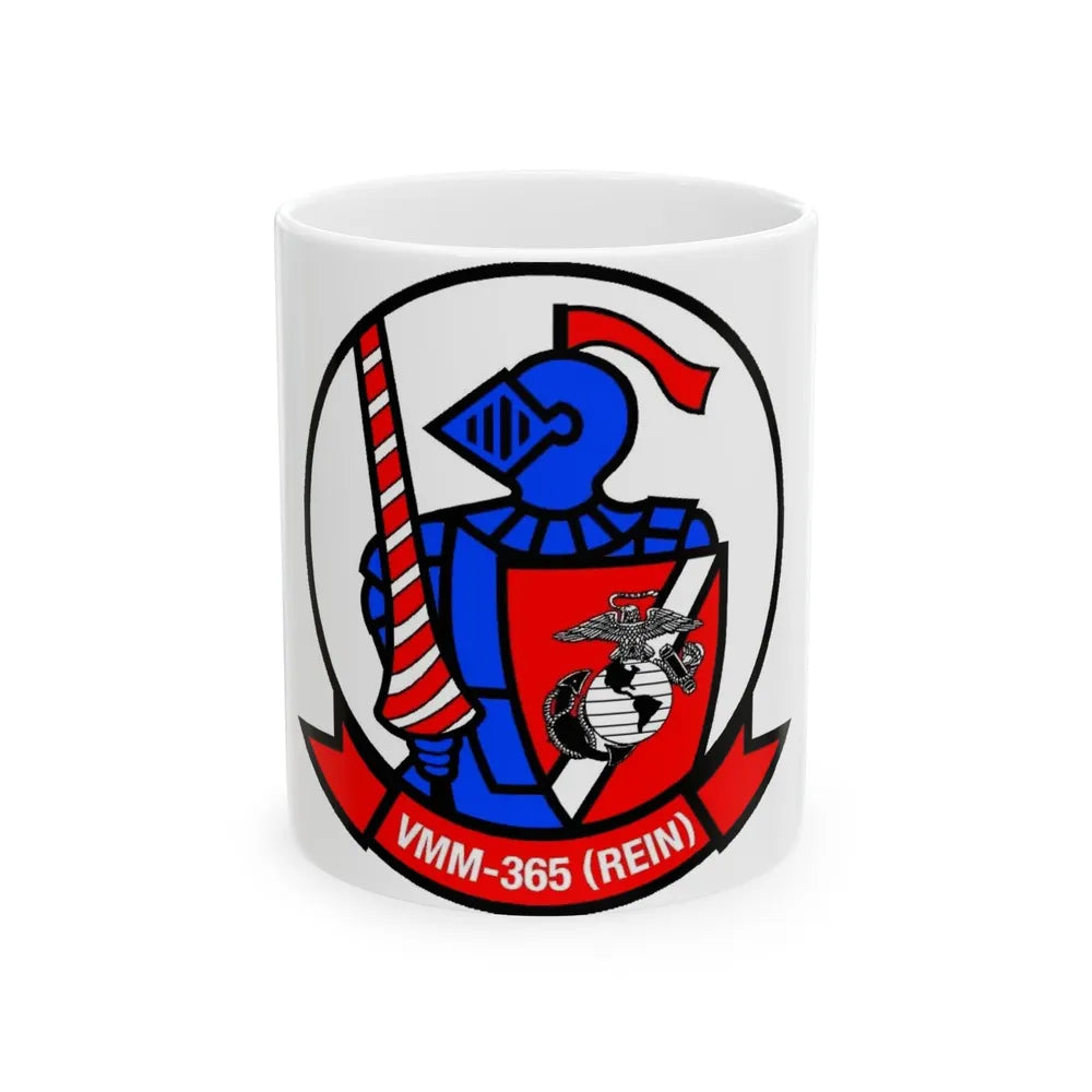 VMM 365 Marine Medium Tiltrotor Squadron 365 (USMC) White Coffee Mug-11oz-Go Mug Yourself