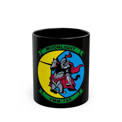 VMM 764 Marine Medium Tiltrotor Squadron 764 (USMC) Black Coffee Mug 11oz - Go Mug Yourself