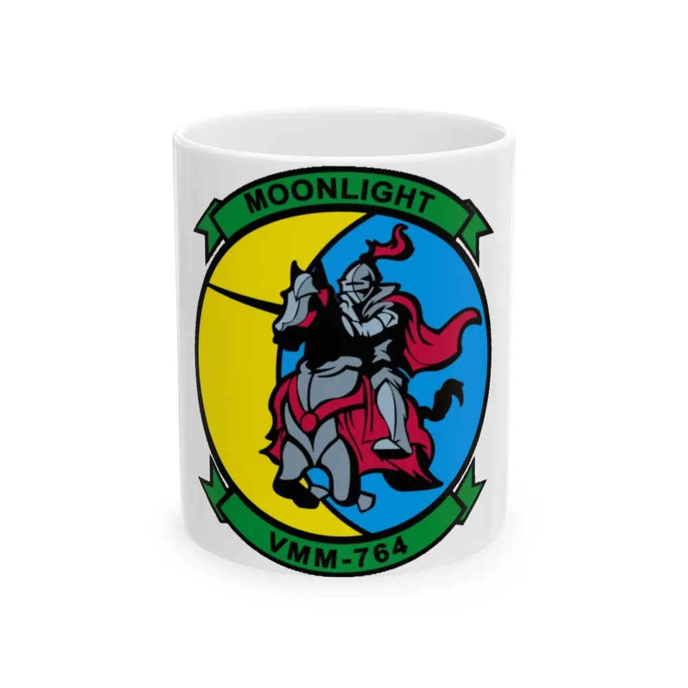 VMM 764 Marine Medium Tiltrotor Squadron 764 (USMC) White Coffee Mug-11oz-Go Mug Yourself