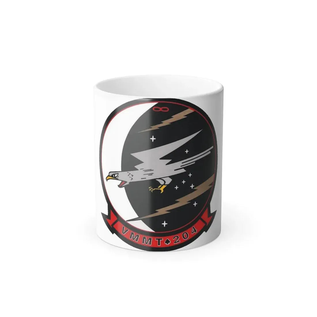 VMMT 204 Marine Medium Tiltrotor Training Squadron 204 (USMC) Color Changing Mug 11oz 11oz - Go Mug Yourself