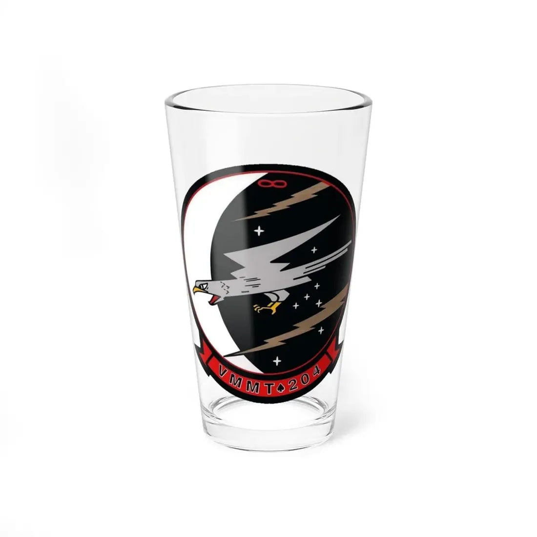 VMMT 204 Marine Medium Tiltrotor Training Squadron 204 (USMC) Pint Glass 16oz 16oz - Go Mug Yourself