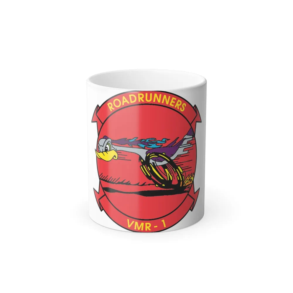 VMR 1 Roadrunners (USMC) Color Changing Mug 11oz-11oz-Go Mug Yourself