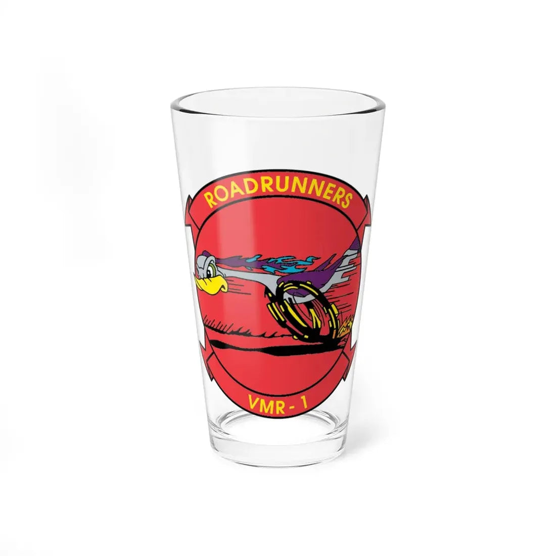 VMR 1 Roadrunners (USMC) Pint Glass 16oz 16oz - Go Mug Yourself