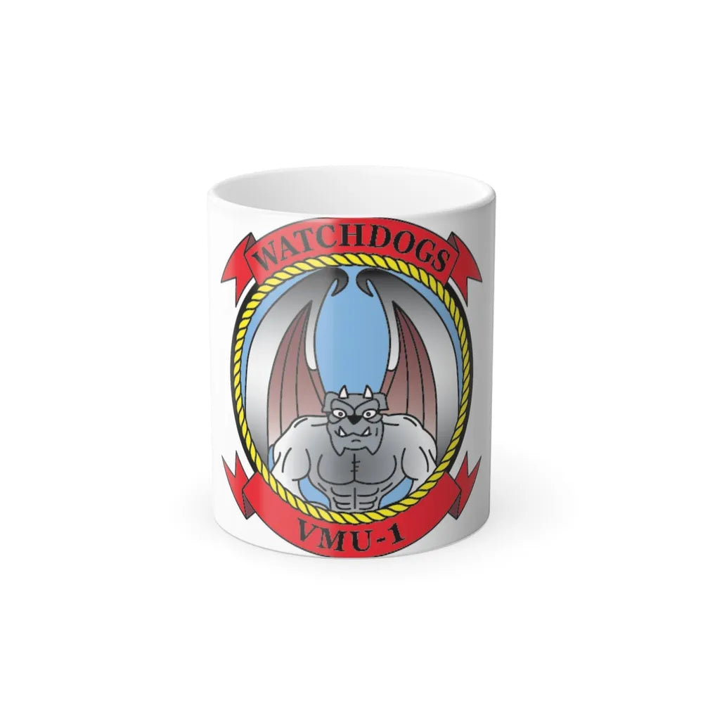 VMU 1 Watchdogs 2 (USMC) Color Changing Mug 11oz-11oz-Go Mug Yourself