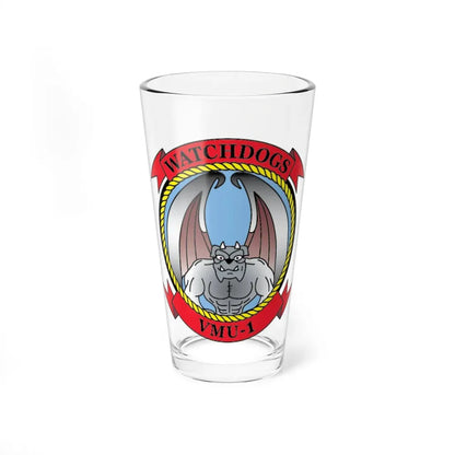 VMU 1 Watchdogs 2 (USMC) Pint Glass 16oz 16oz - Go Mug Yourself