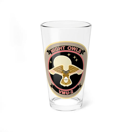 VMU 2 Night Owls (USMC) Pint Glass 16oz 16oz - Go Mug Yourself
