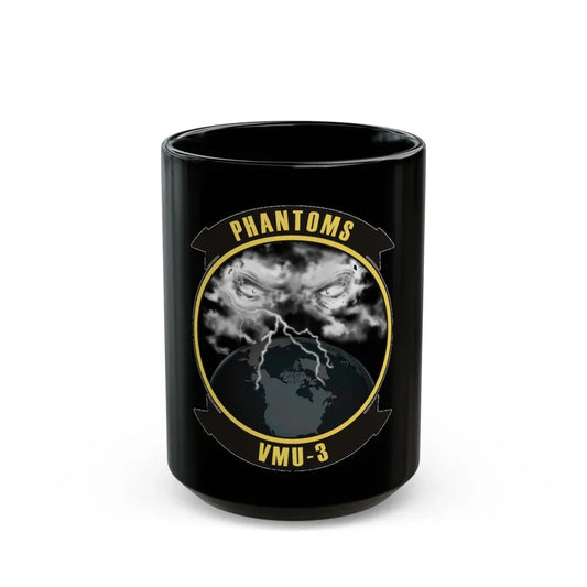 VMU 3 Phantoms (USMC) Black Coffee Mug 15oz - Go Mug Yourself