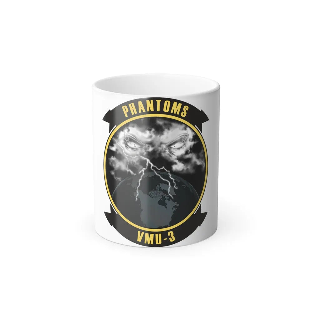 VMU 3 Phantoms (USMC) Color Changing Mug 11oz-11oz-Go Mug Yourself