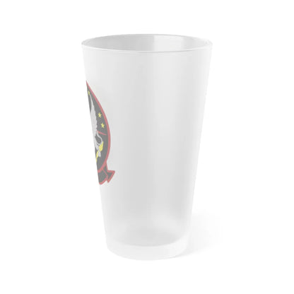 VMX 1 Flying Lions (USMC) Frosted Pint Glass 16oz-Go Mug Yourself