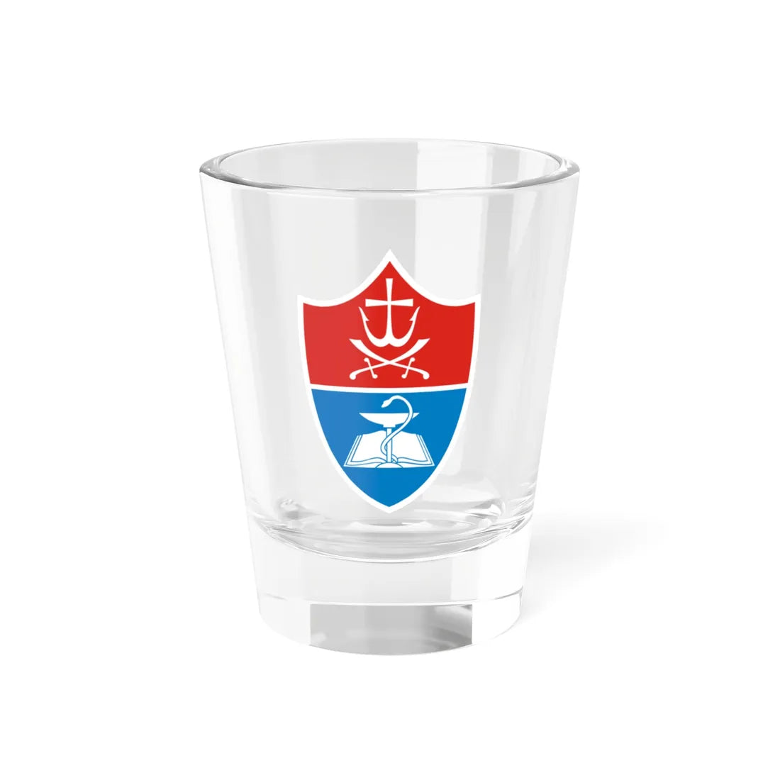 VNMU (Ukraine) (Coat of Arms) Shot Glass 1.5oz 1.5oz - Go Mug Yourself