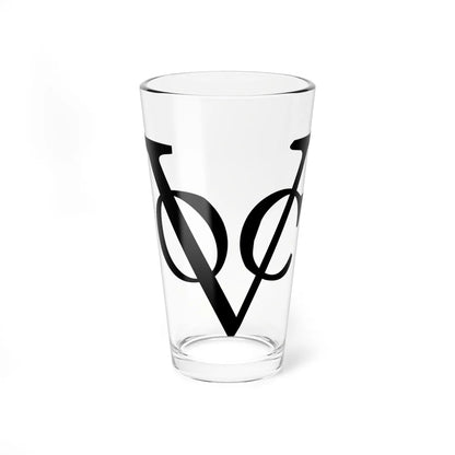 VOC (Netherlands) (Coat of Arms) Pint Glass 16oz 16oz - Go Mug Yourself