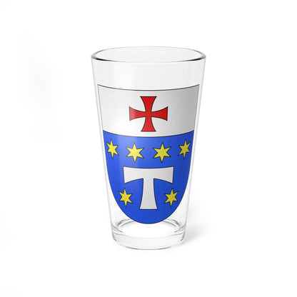 Vogorno-coat of arms (Switzerland) (Coat of Arms) Pint Glass 16oz 16oz - Go Mug Yourself