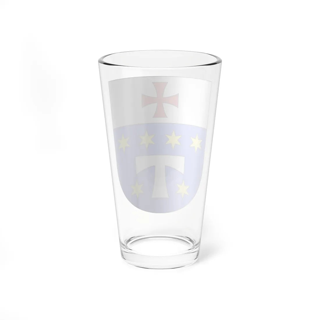 Vogorno-coat of arms (Switzerland) (Coat of Arms) Pint Glass 16oz - Go Mug Yourself