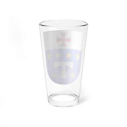 Vogorno-coat of arms (Switzerland) (Coat of Arms) Pint Glass 16oz - Go Mug Yourself